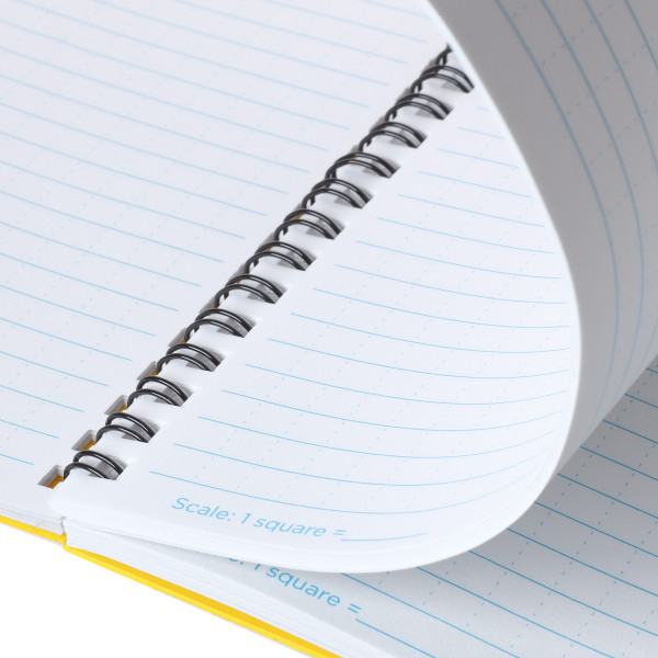 Waterproof notebook – Maxi Side Spiral