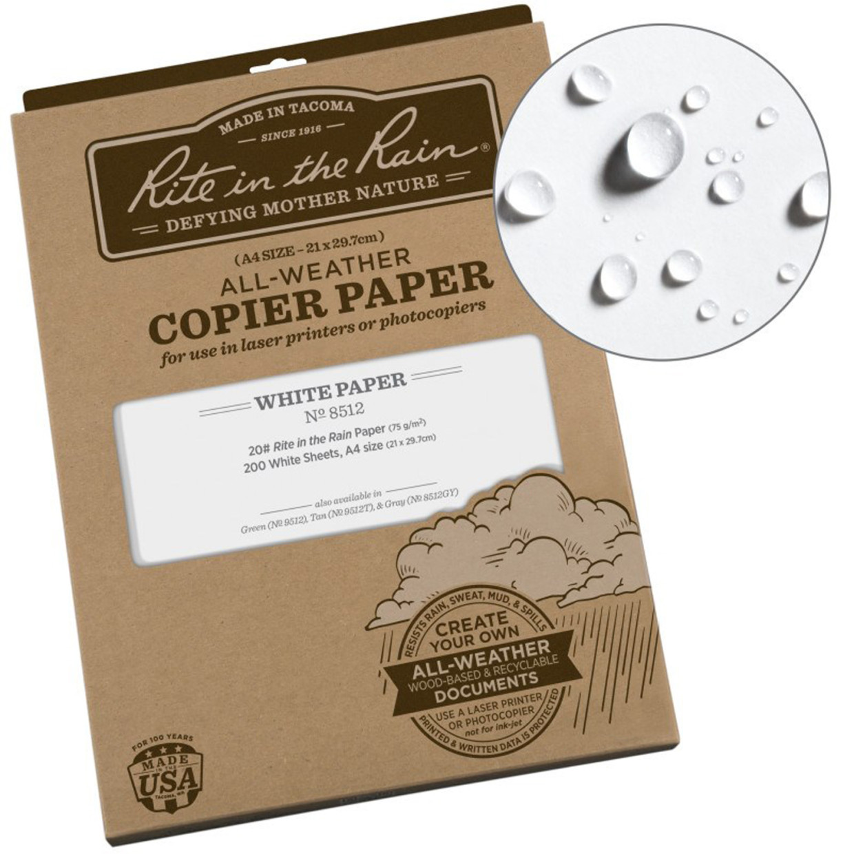 Loose sheets – All-weather Copier Paper