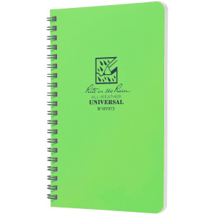 Waterproof notebook – Side Spiral Notebook